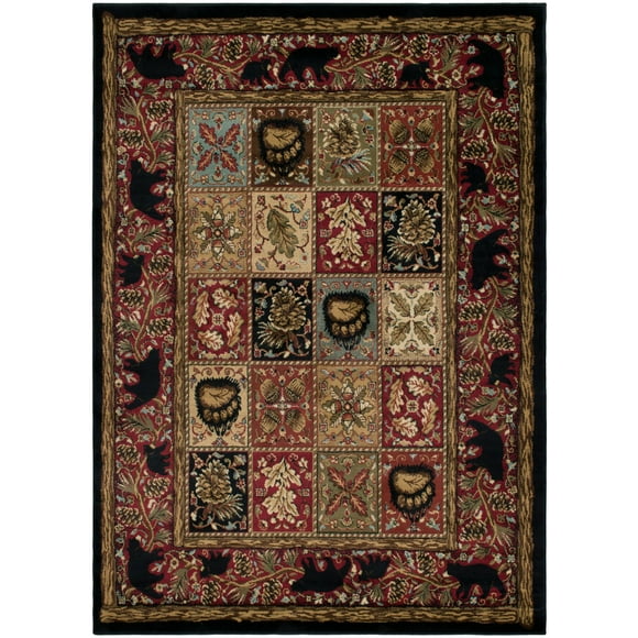 7'10x9'10 Cream Mayberry Rugs Ancient Empire Area Rug 